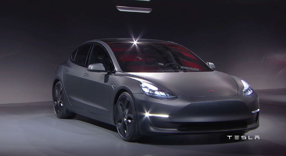 特斯拉 Model 3 電動汽車